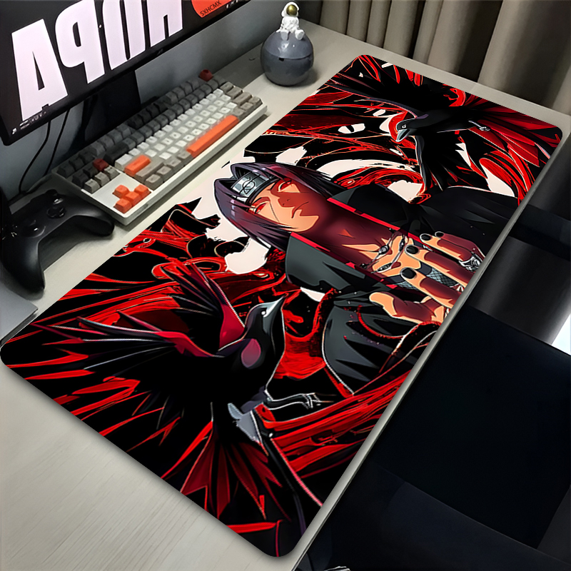 Gaming Accessories For Desk - Mouse Pad Gamer Larger XXL Uchiha