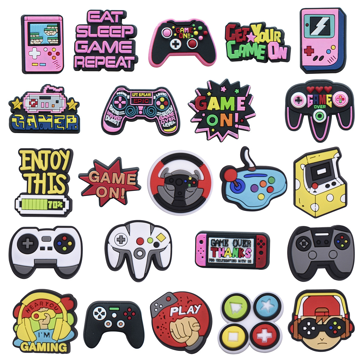 Gaming Accessories Boys - Game Shoe Charms for Crocs Accessories