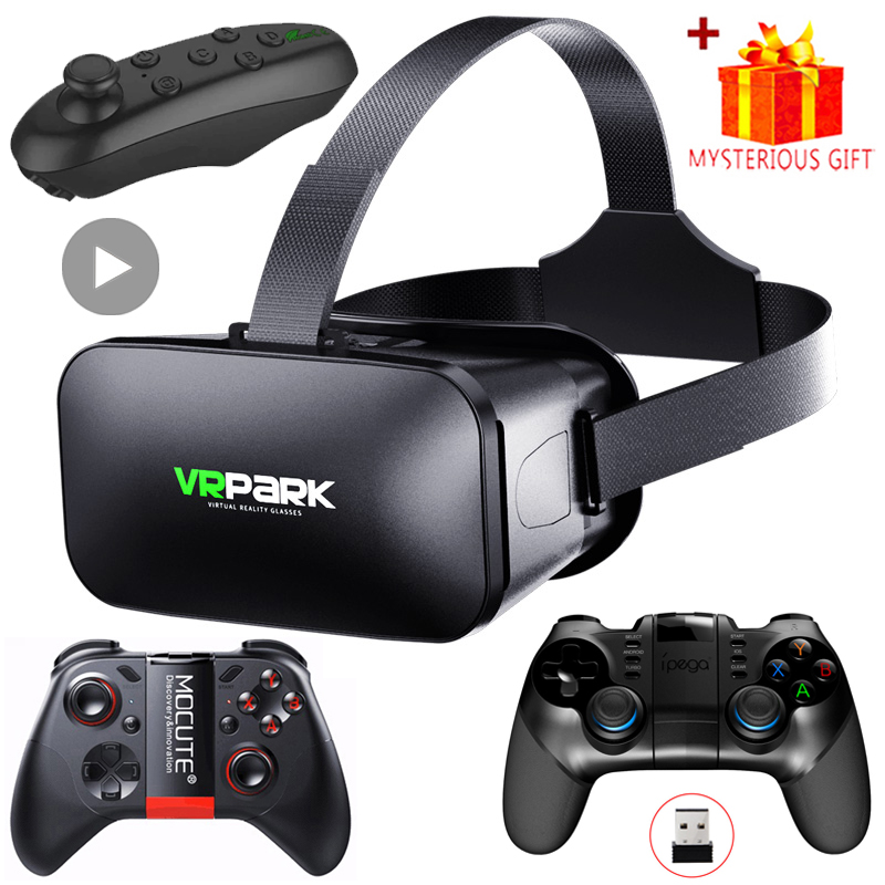 Gaming Accessories For Your Phone - VR Glasses 3D Virtual Reality Headset