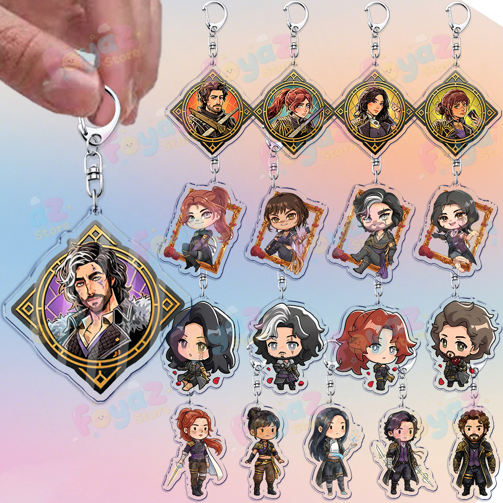 Gaming Accessories Bag - Game Clair Obscur EXPEDITION 33 Keychains
