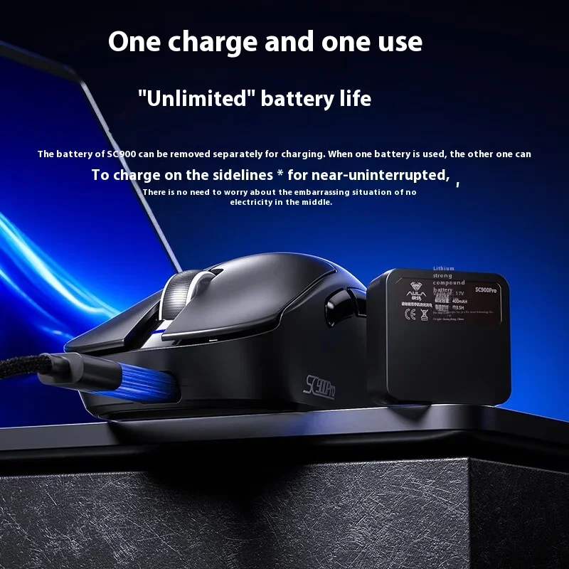 Gaming Equipment Accessories - AULA SC900 Mouse Mouse Paw3950 Tri