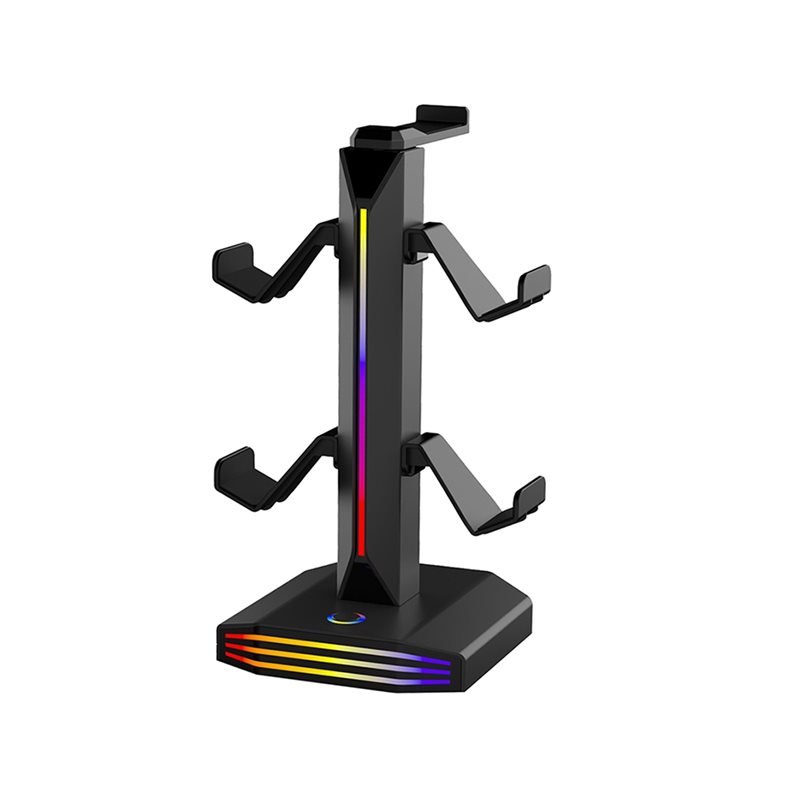 Headset Stand Rgb - L62A Headphone Stand For Desk Gaming