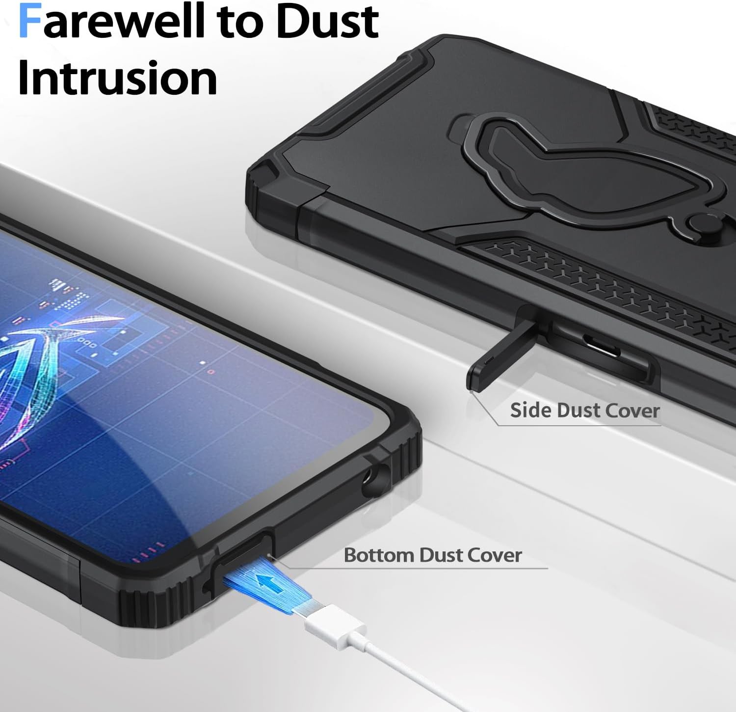 ROG Phone 5 Case Shockproof Fo - Gaming Accessories For Your Phone recension och pris