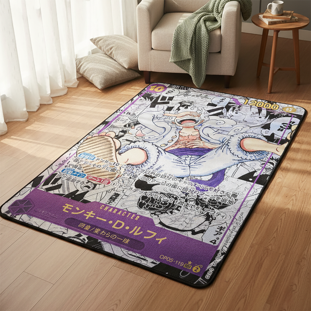 One Piece Anime Luffy Rug Cart - Gaming Accessories For Kids Room recension och pris