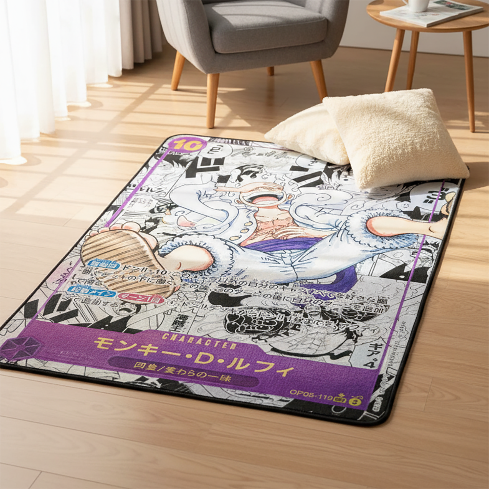 One Piece Anime Luffy Rug Cart - Gaming Accessories For Kids Room recension och pris