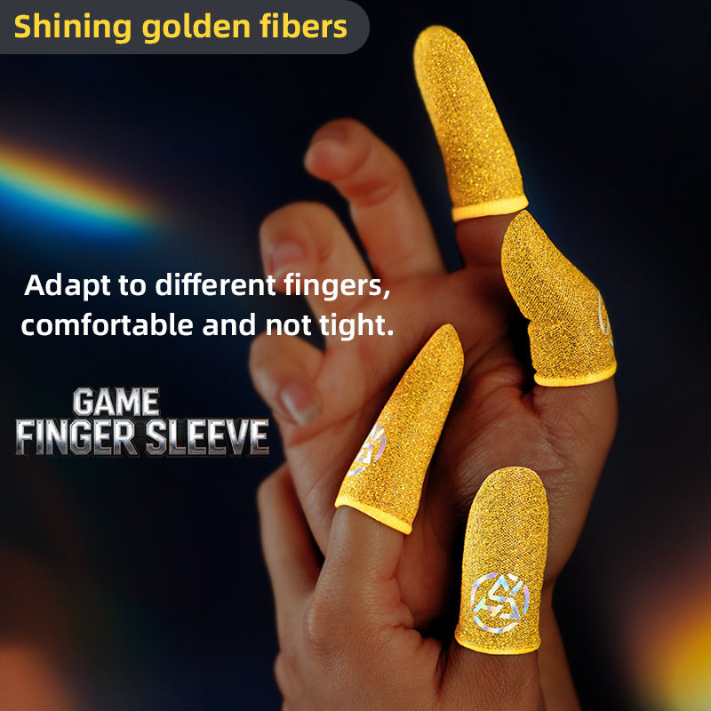 5 Pairs Game Finger Sleeve Sil - Gaming Accessories For Your Phone recension och pris