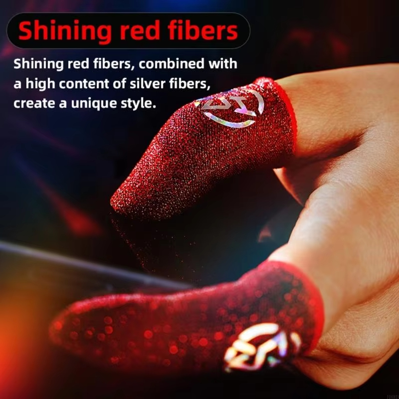 5 Pairs Game Finger Sleeve Sil - Gaming Accessories For Your Phone recension och pris