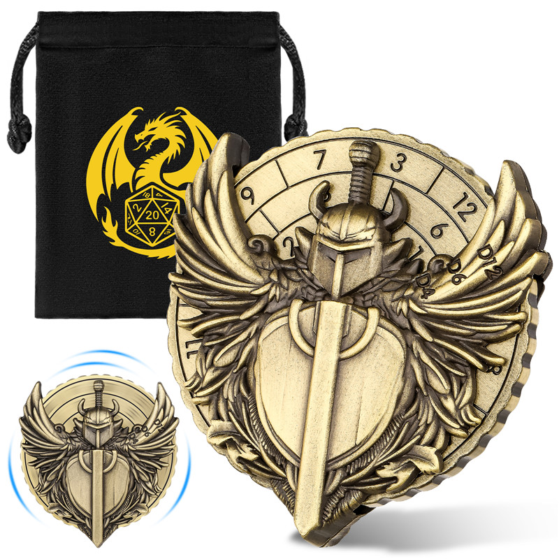 Cool Fighter Design Metal Dice - Gaming Accessories Bag recension och pris