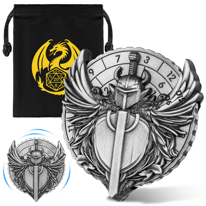 Cool Fighter Design Metal Dice - Gaming Accessories Bag recension och pris
