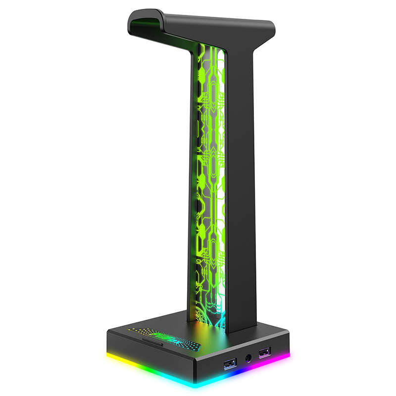 RGB Gaming Headphone Stand Dua - Headset Stand Rgb recension och pris