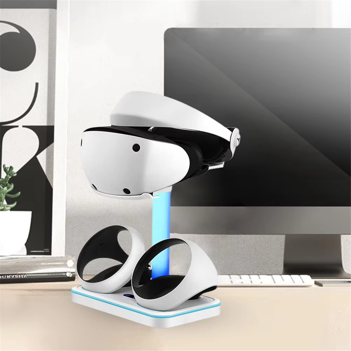 A14M Charging Station for PS V - Headset Stand Rgb recension och pris