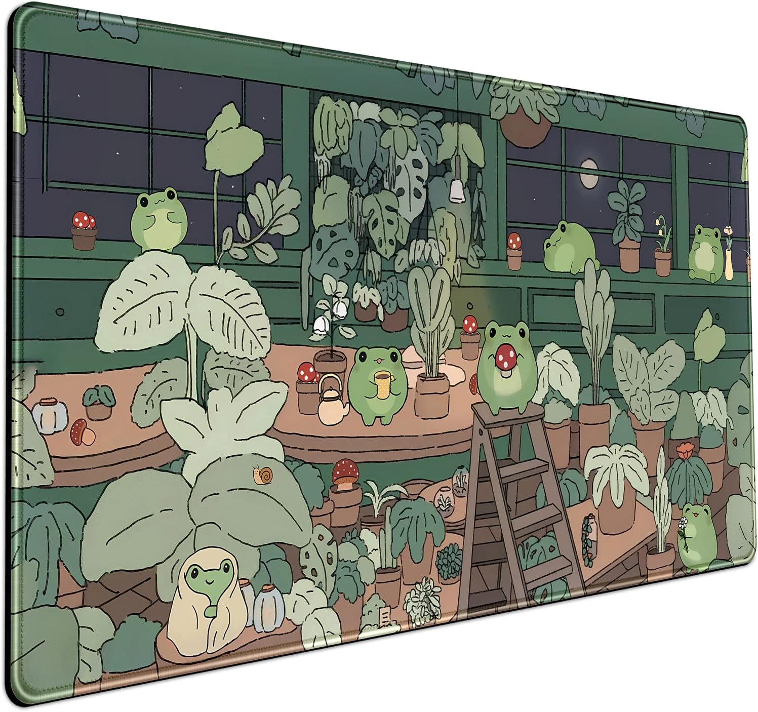 Cute Frog Mouse Pad Desk Mat,  - Gaming Accessories Images recension och pris