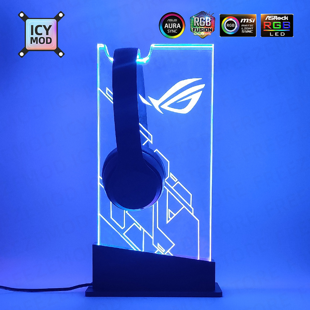 Chassis RGB Headset Holder ARG - Headset Stand Rgb recension och pris