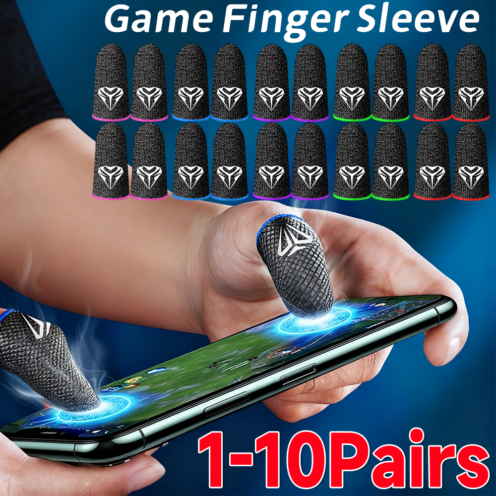 Mobile Game Fingertip Gloves F - Gaming Accessories For Your Phone recension och pris