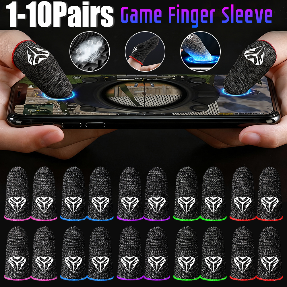 Mobile Game Fingertip Gloves F - Gaming Accessories For Your Phone recension och pris