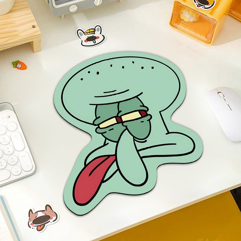 SpongeBo Squidward Cartoon Mou - Gaming Accessories Cute recension och pris