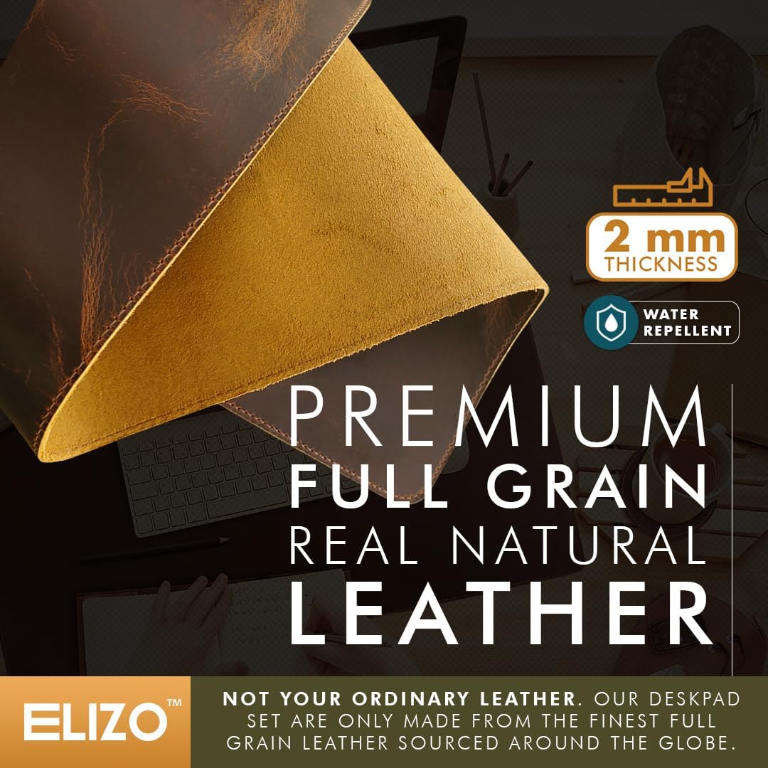 Large Leather Desk Mat Set (32 - Gaming Accessories Images recension och pris