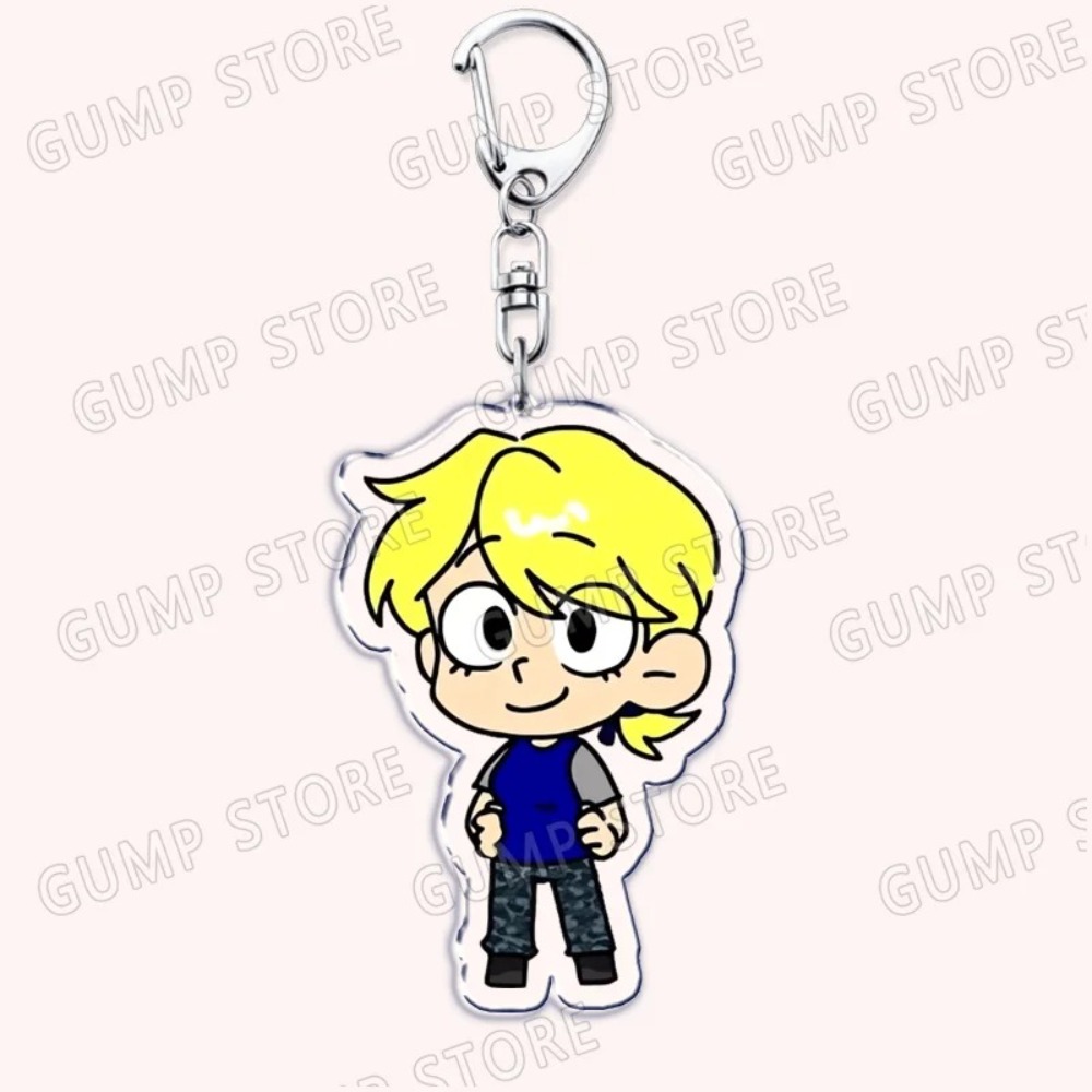 Cartoon Anime Keychains for Ac - Gaming Accessories Bag recension och pris