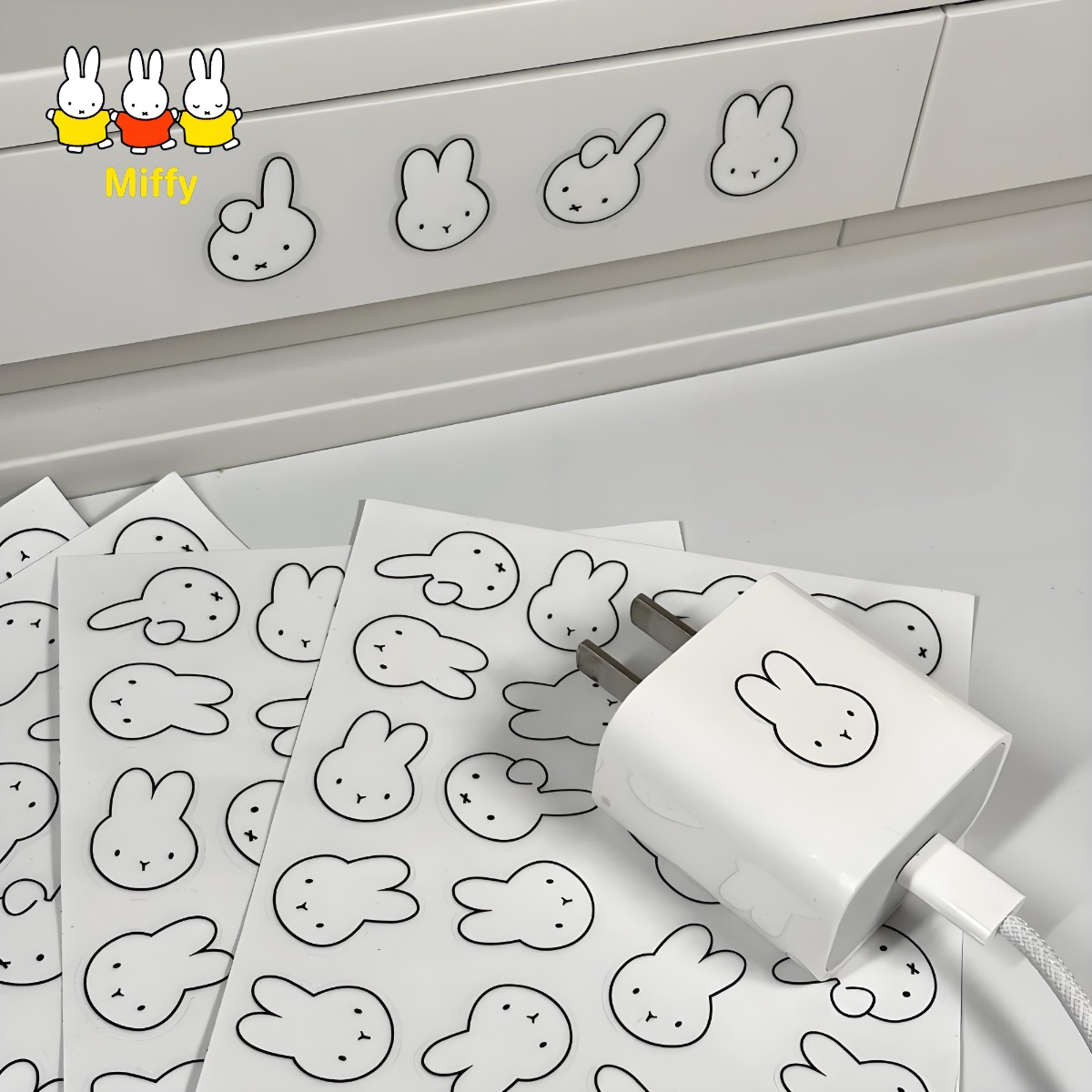 Kawaii Anime Miffy Rabbit Wate - Gaming Accessories Cute recension och pris