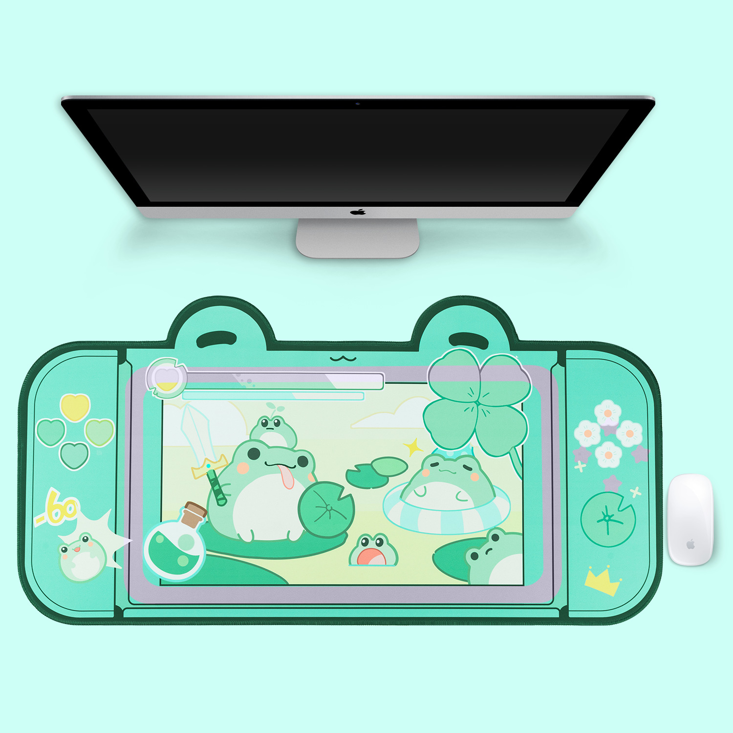 Extra Large Kawaii Gaming Mous - Gaming Accessories For Desk recension och pris