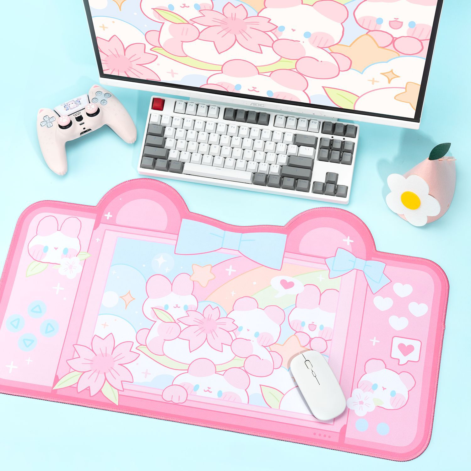 Extra Large Kawaii Gaming Mous - Gaming Accessories For Desk recension och pris