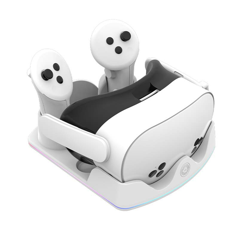 Charging Dock for Meta Quest 3 - Headset Stand Rgb recension och pris