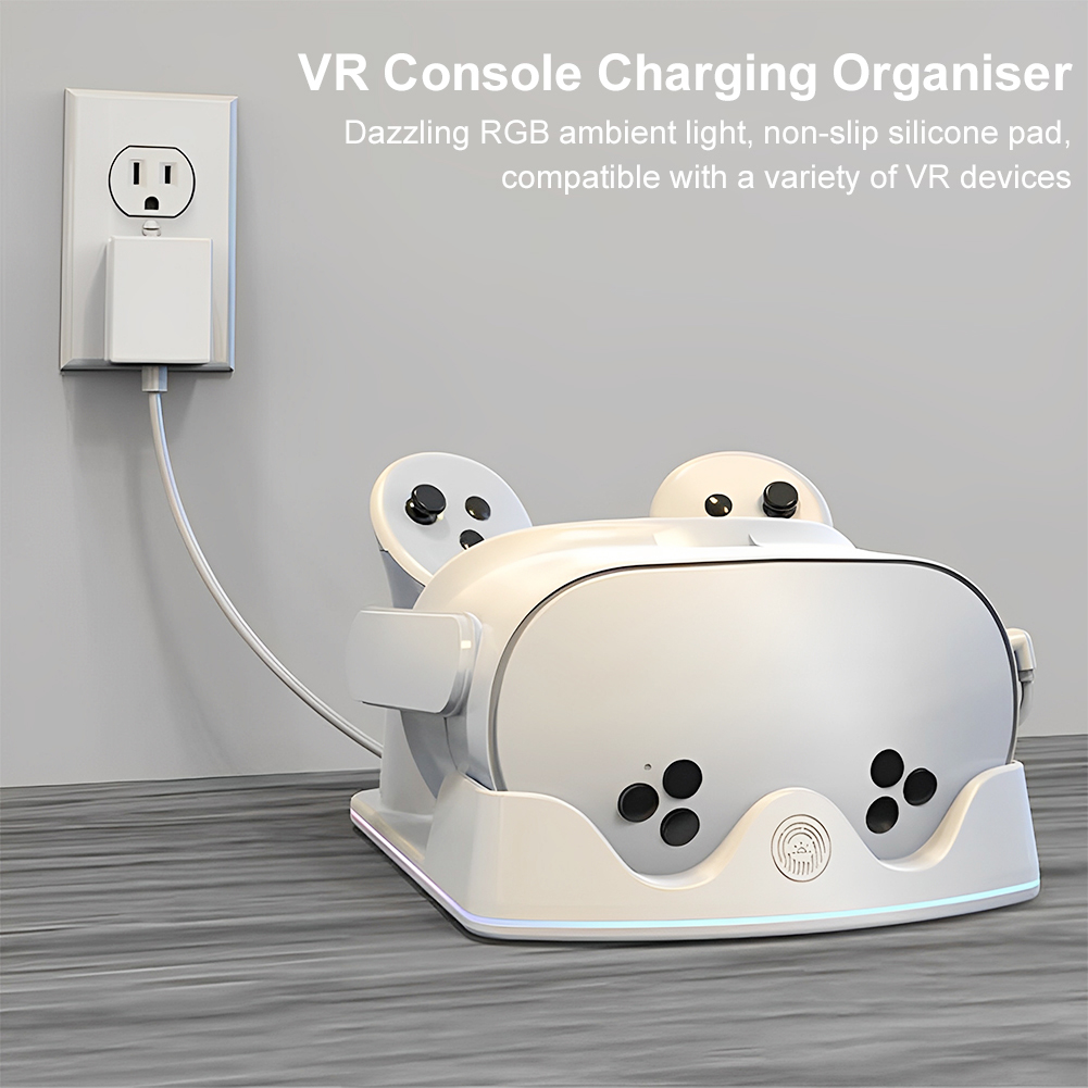 Charging Dock for Meta Quest 3 - Headset Stand Rgb recension och pris