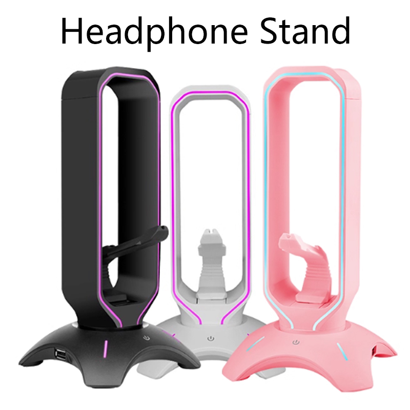 RGB Headset Stand with Mouse B - Headset Stand Rgb recension och pris