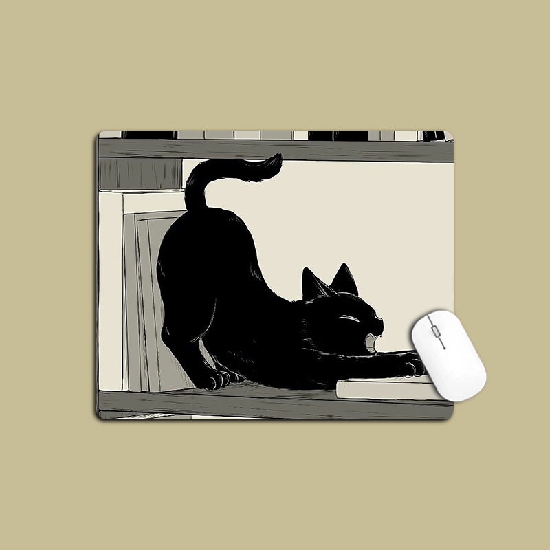 Mouse Mat Cat Mause Pad Cute C - Gaming Accessories For Desk recension och pris