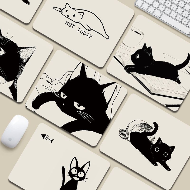 Mouse Mat Cat Mause Pad Cute C - Gaming Accessories For Desk recension och pris