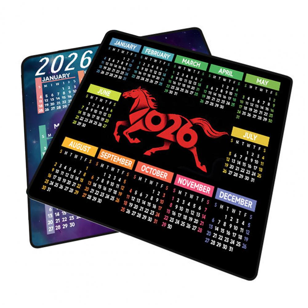2026 Calendar Mouse Pad Waterp - Gaming Accessories For Desk recension och pris