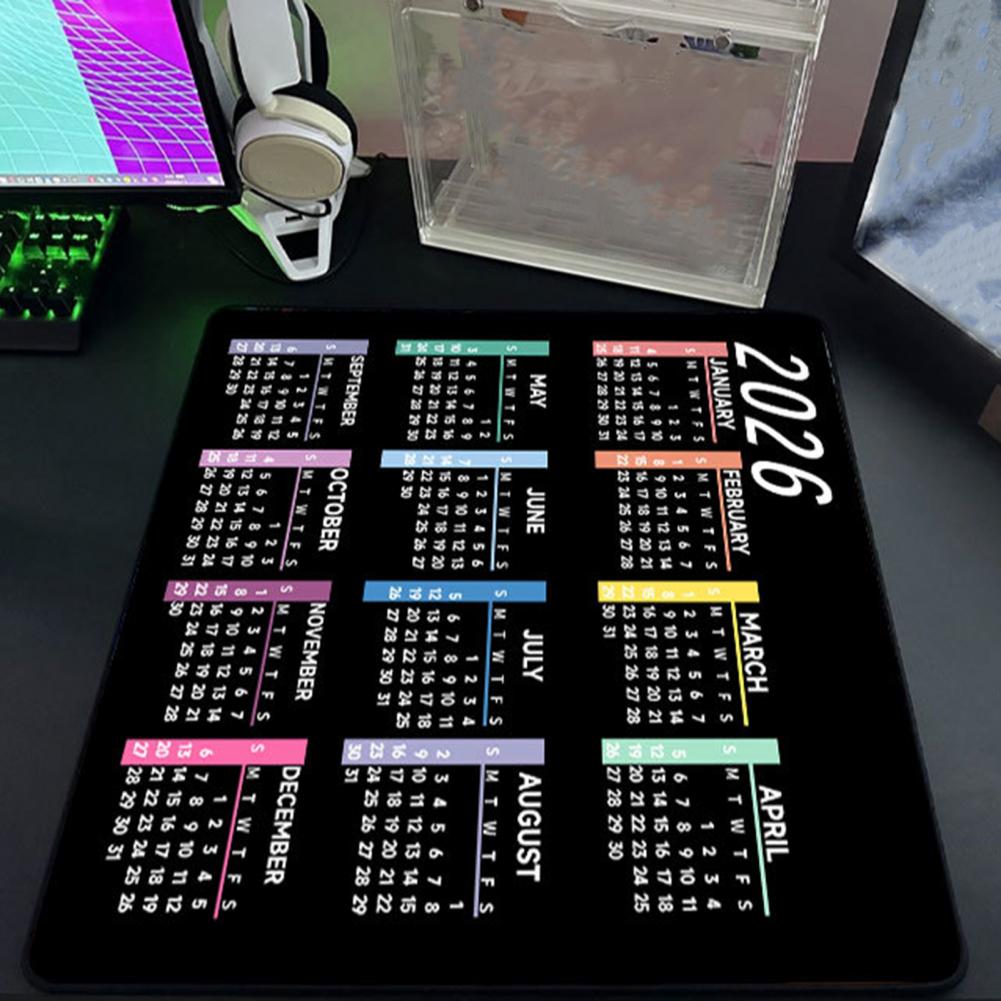 2026 Calendar Mouse Pad Waterp - Gaming Accessories For Desk recension och pris