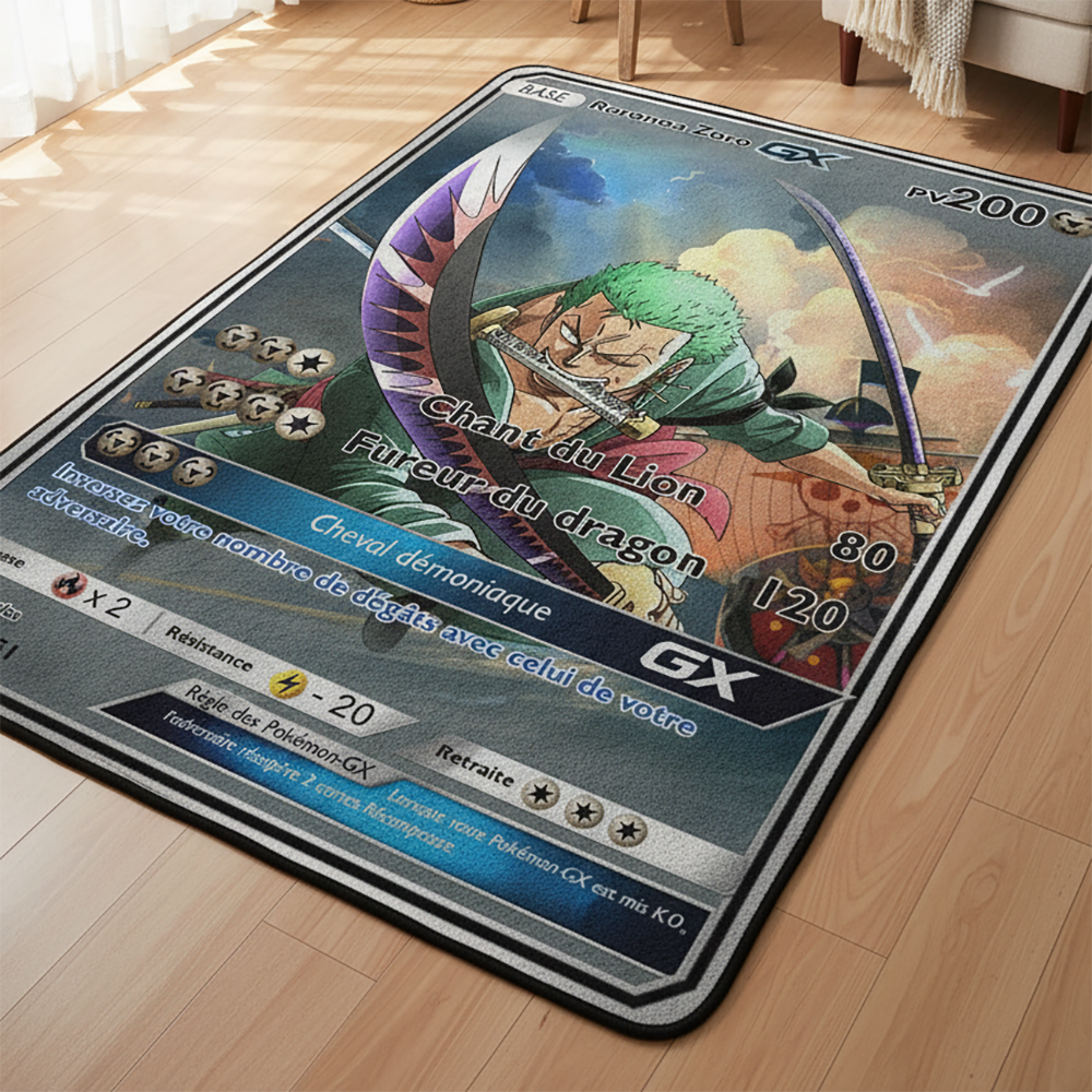 Cartoon One Piece Rug Anime Zo - Gaming Accessories For Kids Room recension och pris