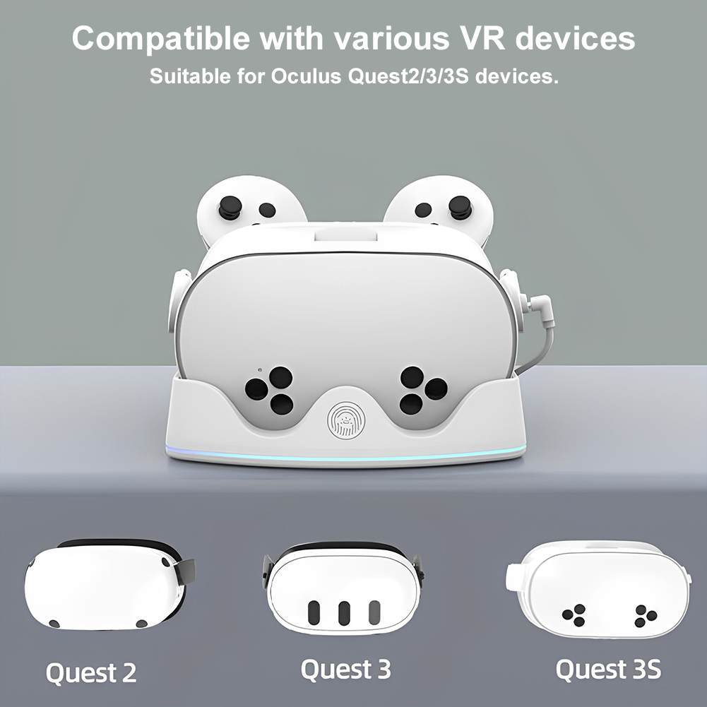 Charging Dock for Meta Quest 3 - Headset Stand Rgb recension och pris