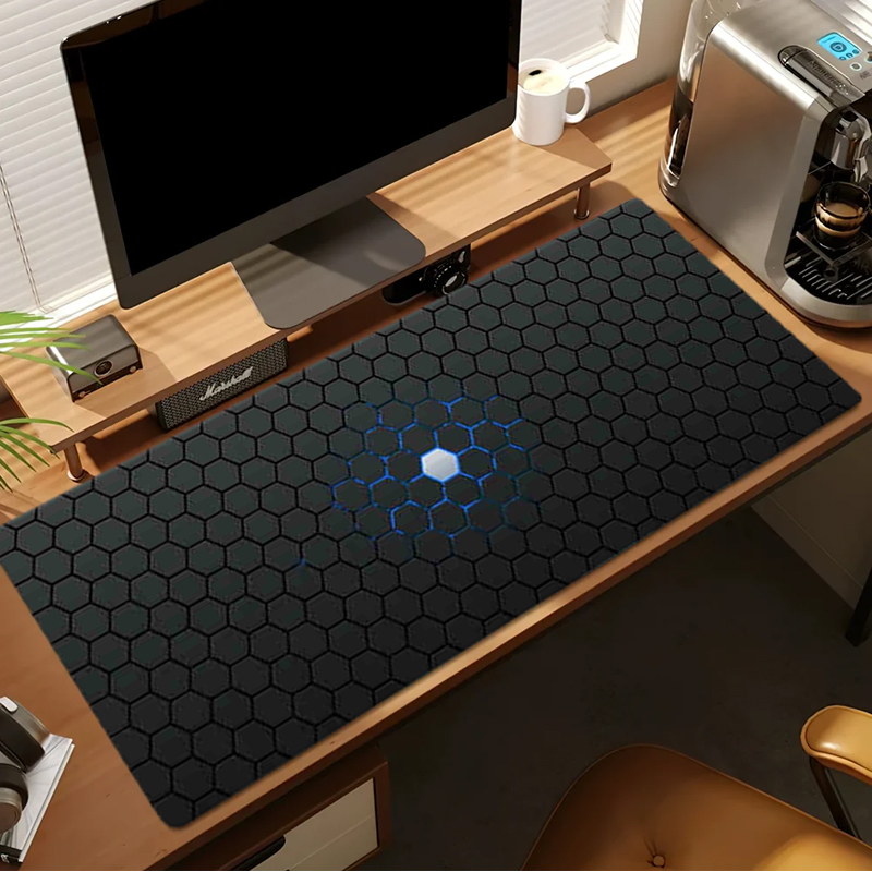Hexagon Large Gaming Mouse Pad - Gaming Accessories For Desk recension och pris
