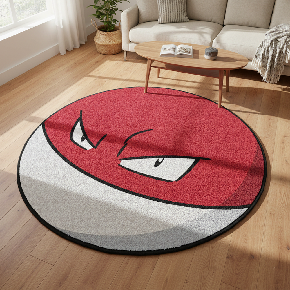 Pokemon Voltorb Anime Area Rug - Gaming Accessories For Kids Room recension och pris