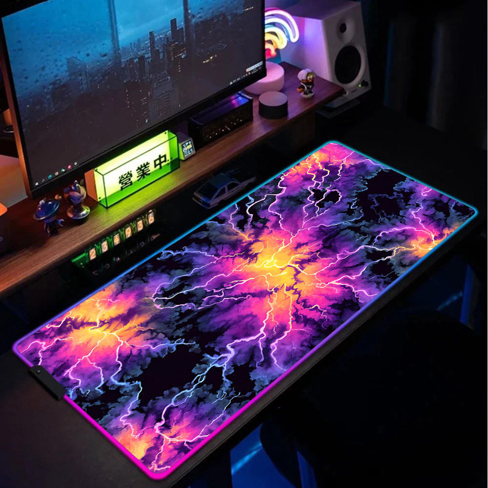 RGB Mouse Pad Gaming Desk Acce - Gaming Accessories Images recension och pris
