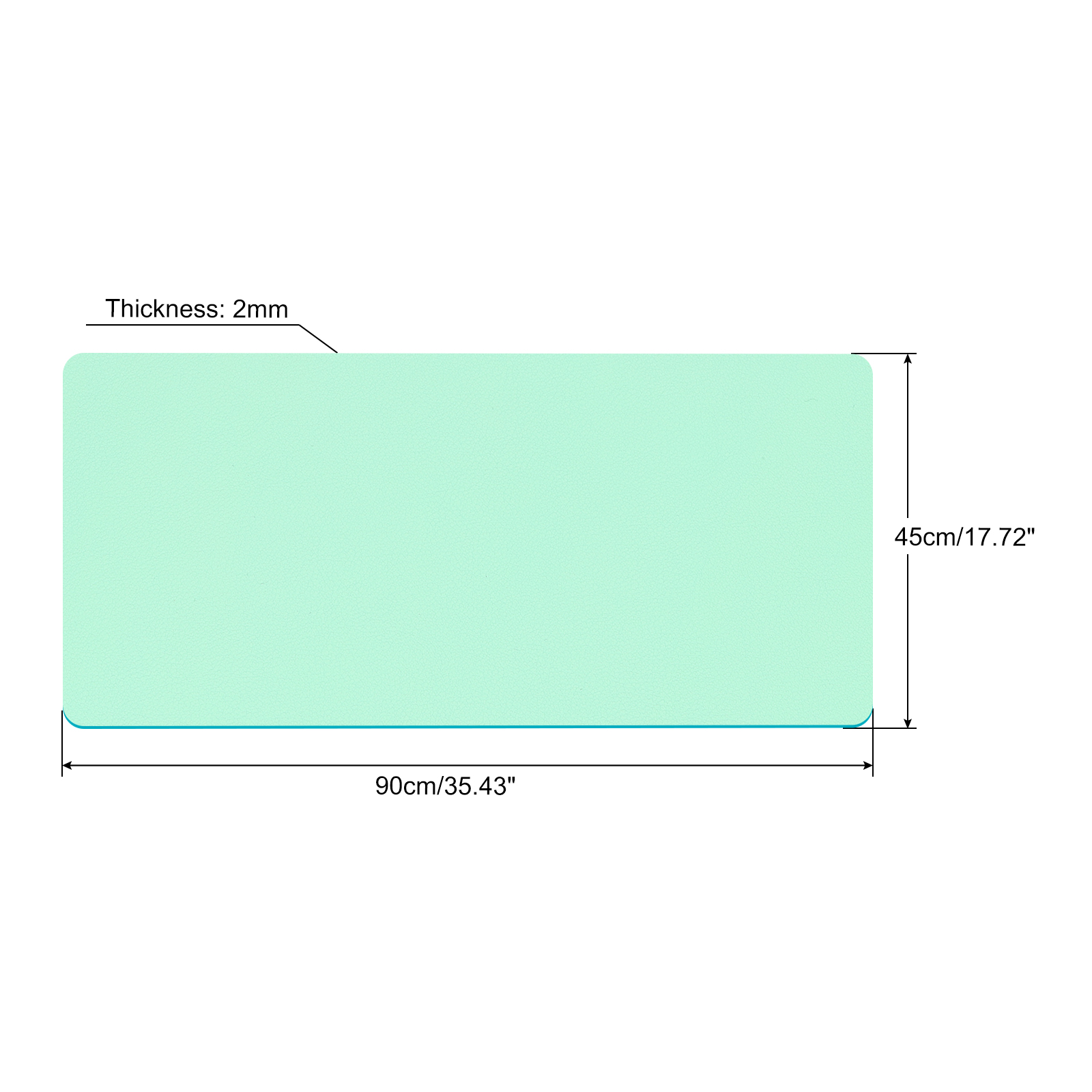 Office Desk Mat Protector PU L - Gaming Accessories For Desk recension och pris