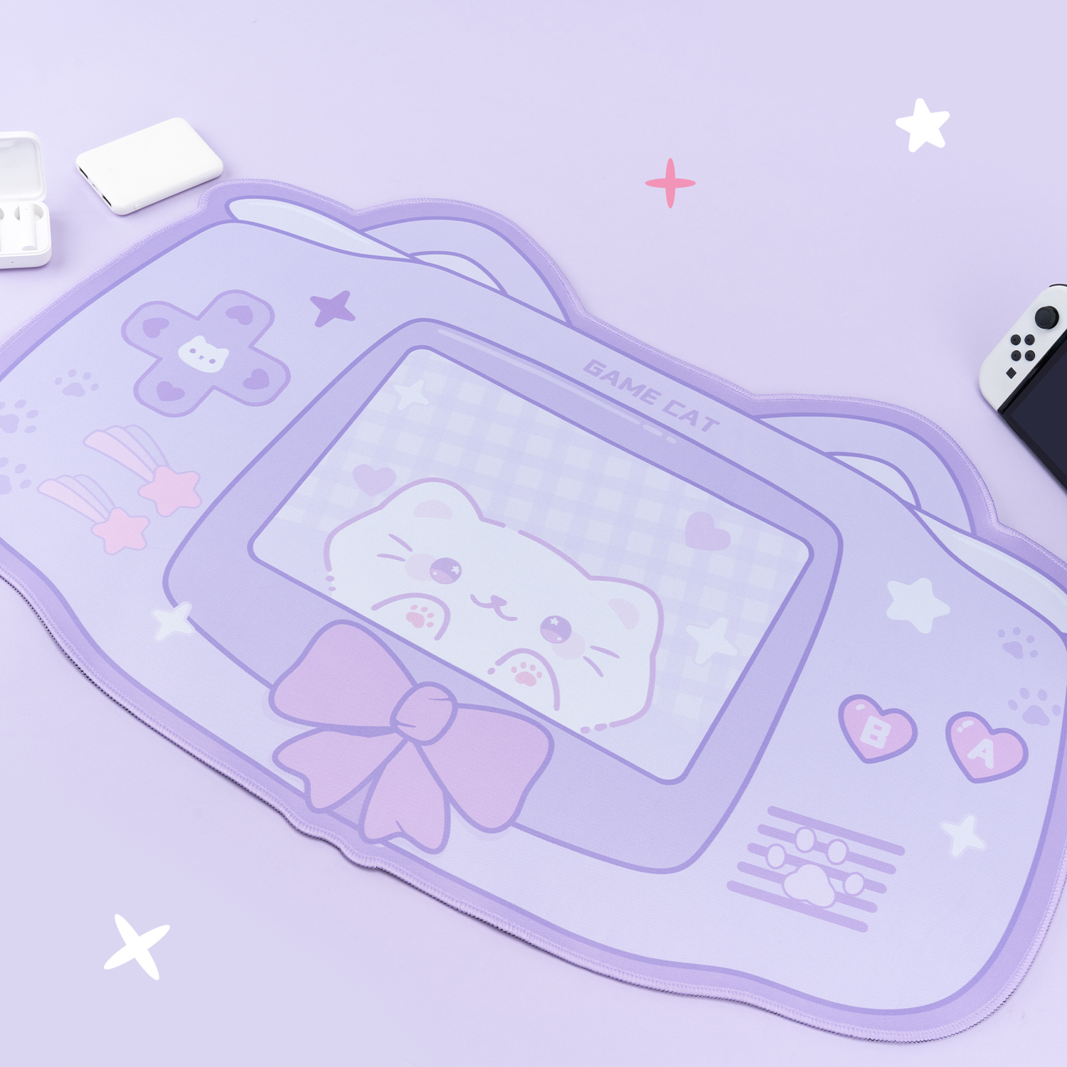 Extra Large Kawaii Retro GBA G - Gaming Accessories For Desk recension och pris