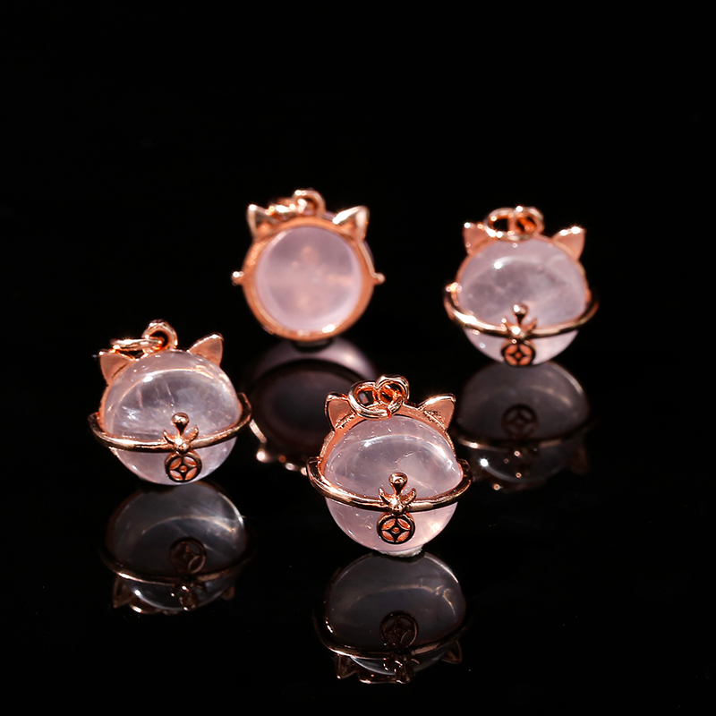 1 Pc Natural Pink Quartz Inlai - Gaming Equipment Accessories recension och pris