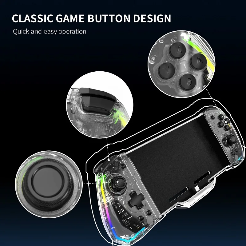 YS43 Transparent Switch Gamepa - Gaming Accessories recension och pris