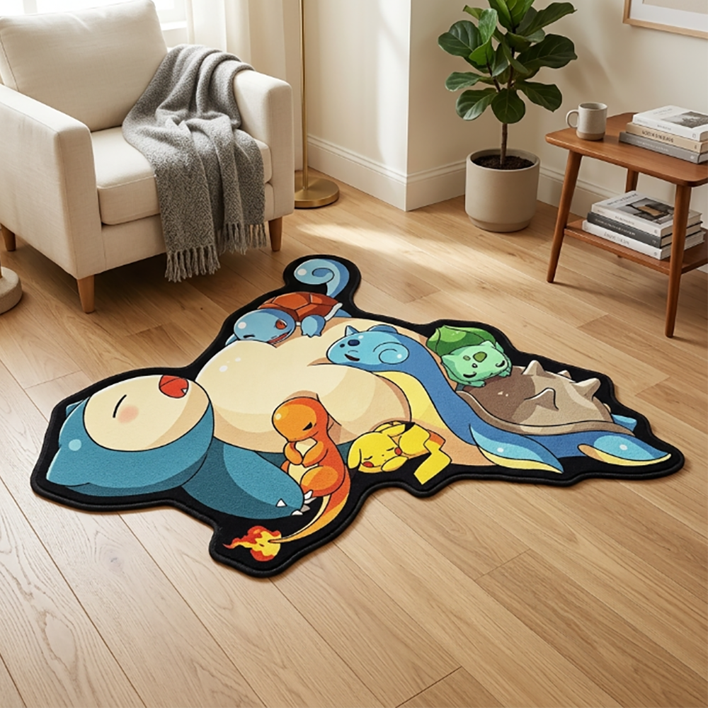Cute Pokemon Floor Mat Snorlax - Gaming Accessories Cute recension och pris