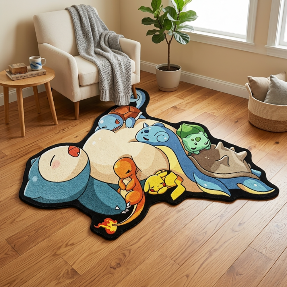 Cute Pokemon Floor Mat Snorlax - Gaming Accessories Cute recension och pris