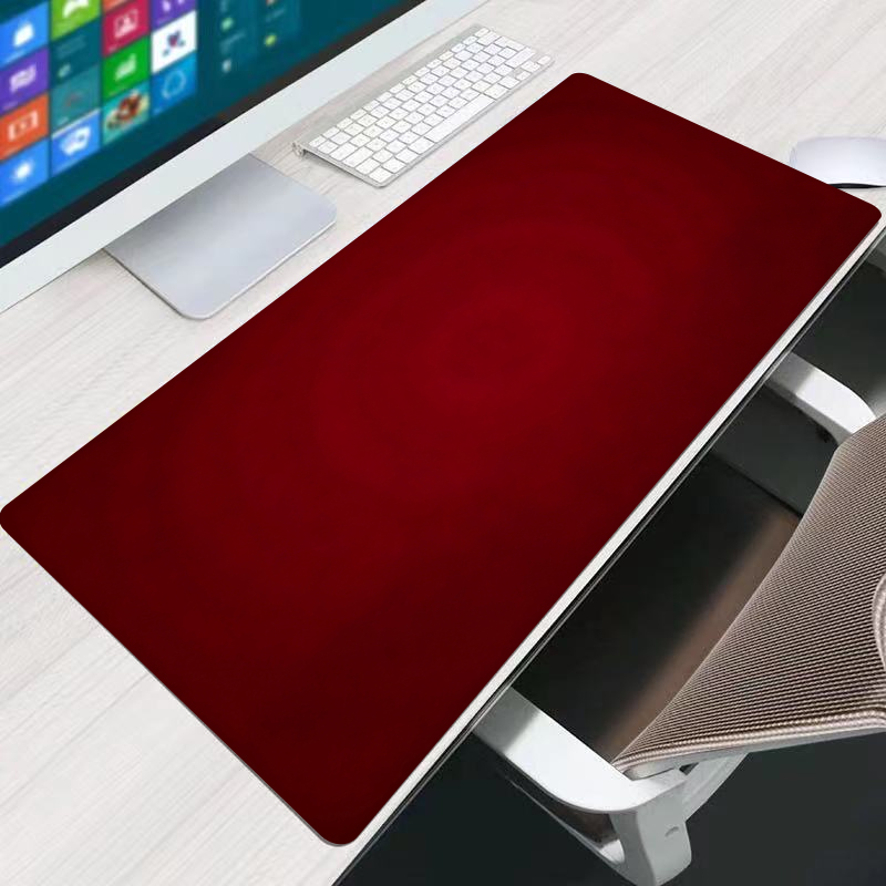 Red Mouse Pad Office Extended  - Gaming Accessories For Desk recension och pris