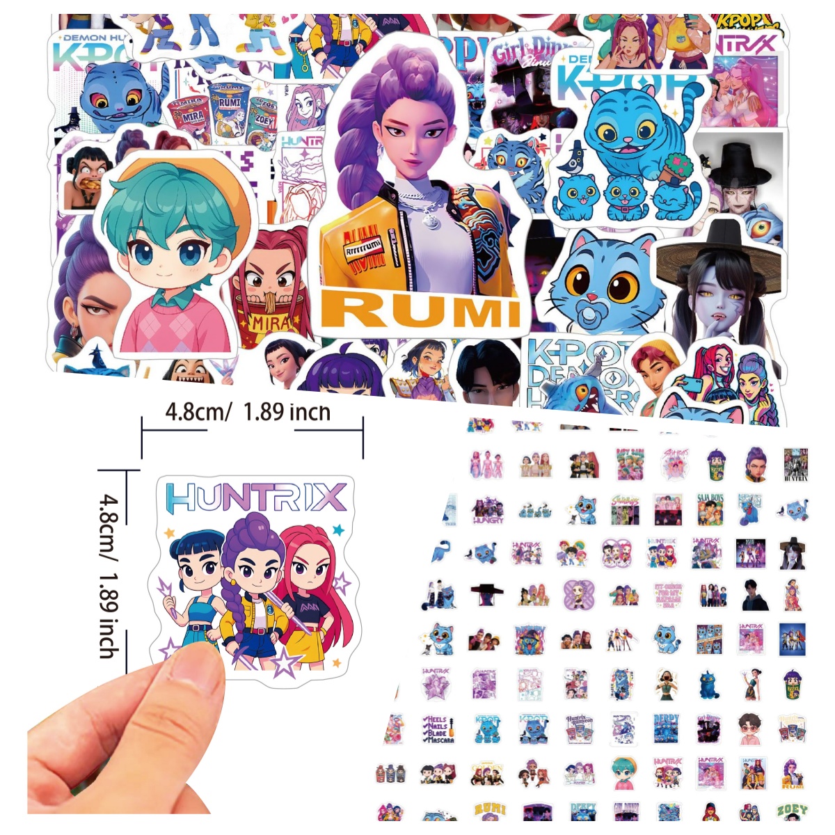 100 cartoon anime stickers are - Gaming Accessories Cute recension och pris