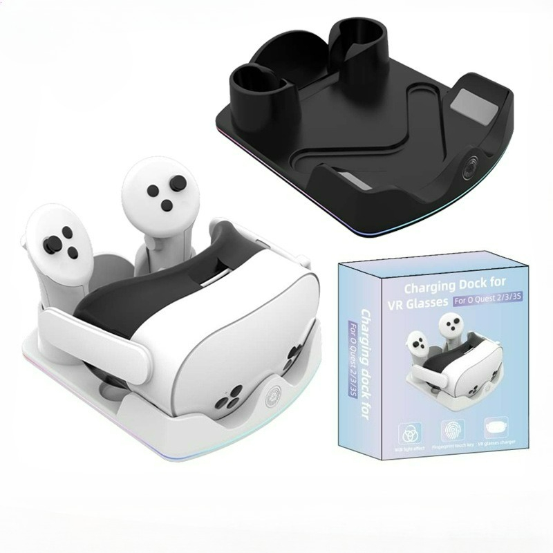 Charging Dock for Meta Quest 3 - Headset Stand Rgb recension och pris