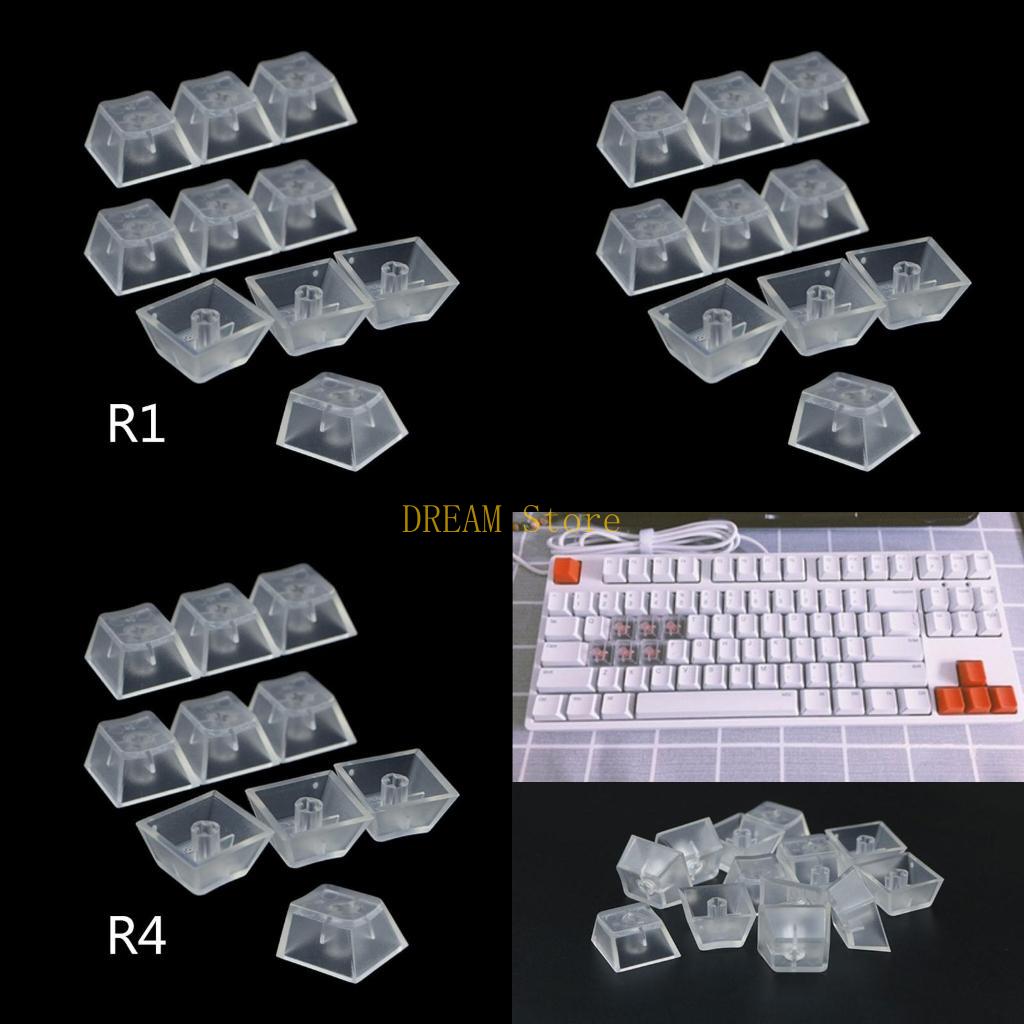 10Pcs Transparent ABS Universa - Gaming Accessories Best recension och pris