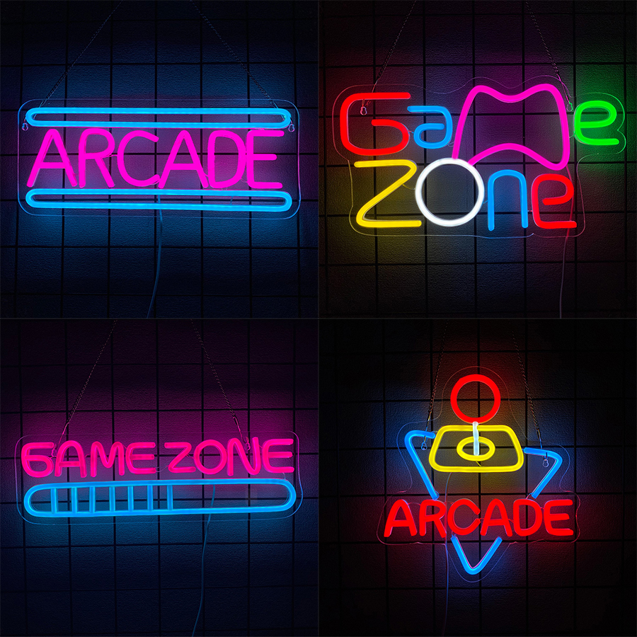 Game Zone Led Neon Sign, Game  - Gaming Accessories Boys recension och pris