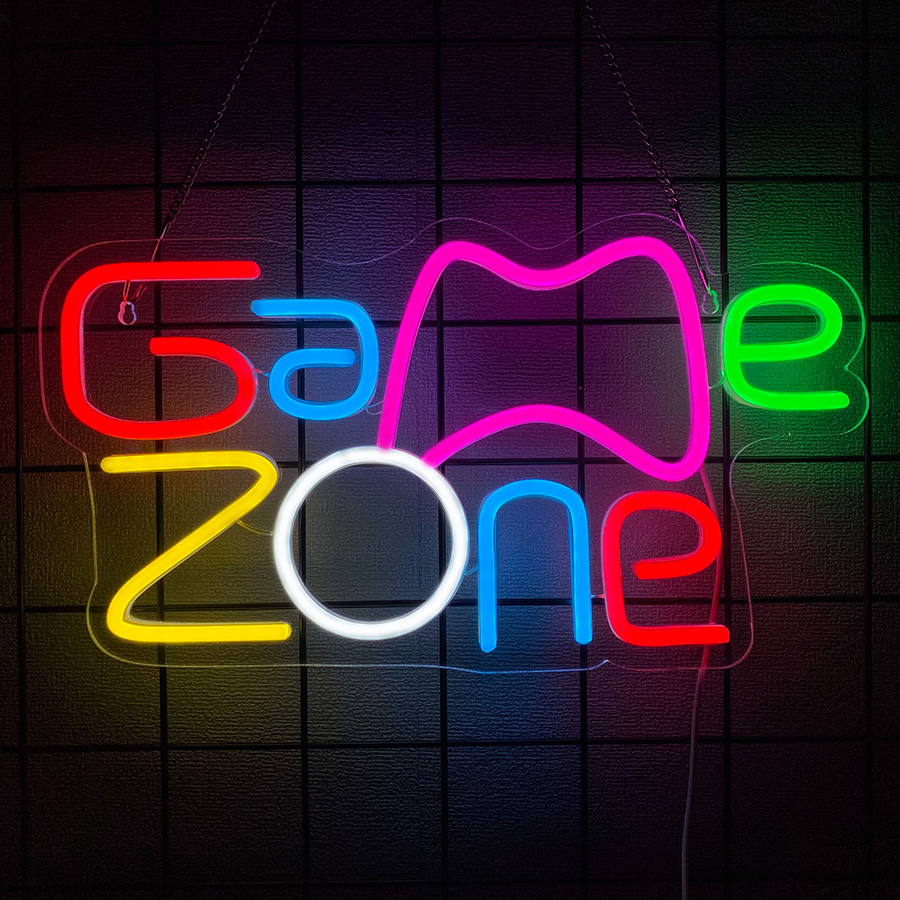 Game Zone Led Neon Sign, Game  - Gaming Accessories Boys recension och pris